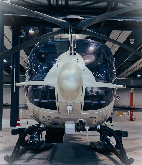 Airbus EC135P3 front view for sale