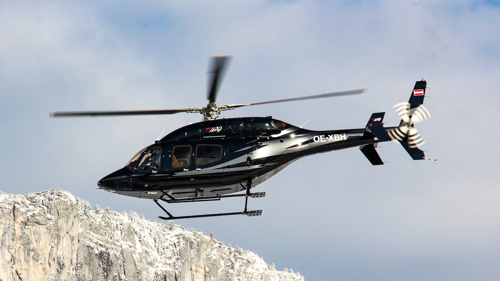 Bell 429 Hubschrauber von Schider Helicopter Service für HEMS, VIP Flights und Helicopter Sales