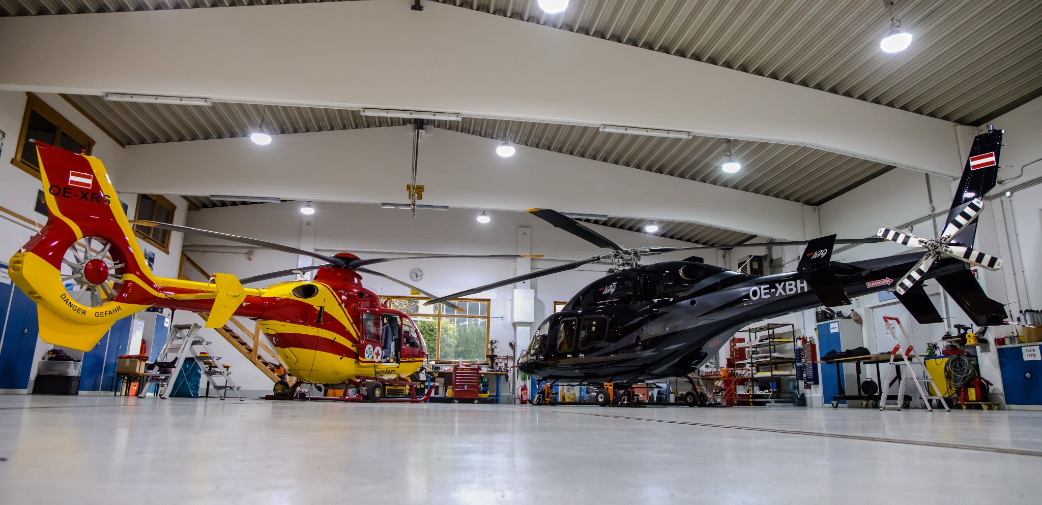 EC135T1 OE-XRS HEMS interior