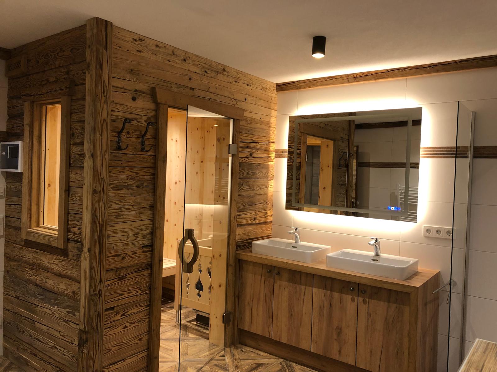 Suite Steinberg Sauna und Wellness Ferienwohnung Appartementhaus Möseralm Steinplatte
