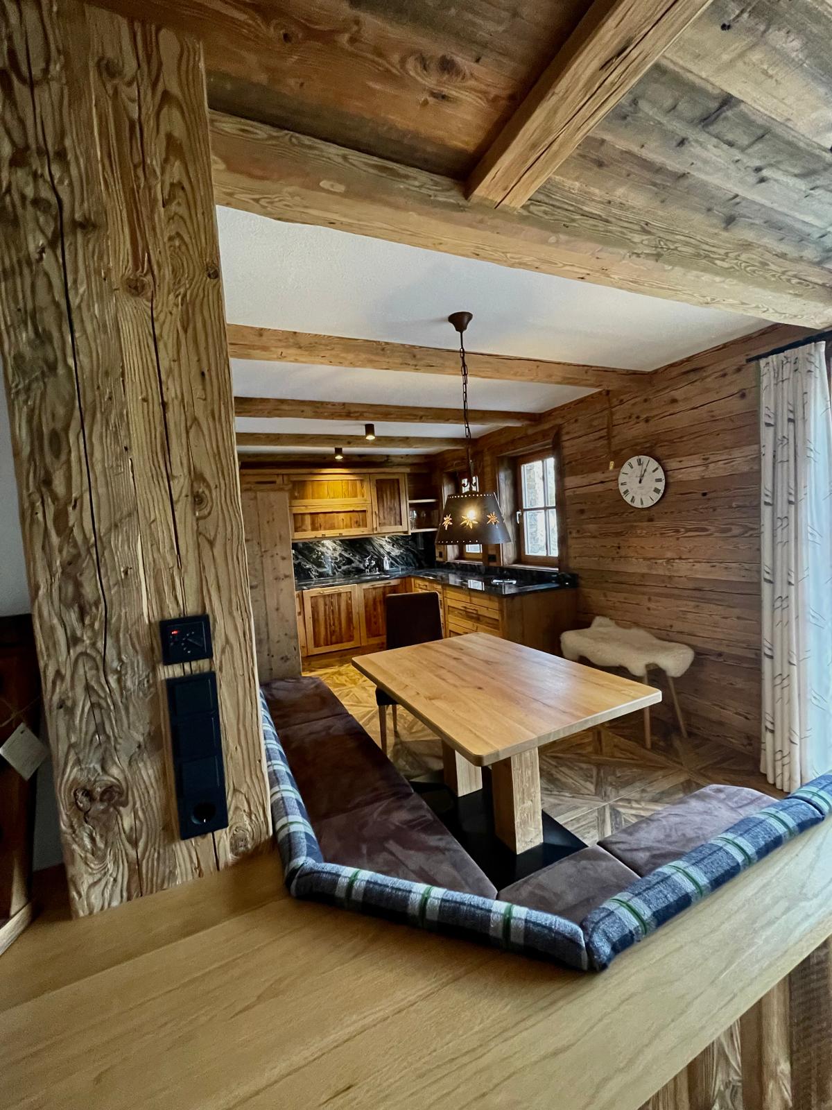 Suite Steinplatte Küche Ferienwohnung Appartementhaus Möseralm Steinplatte